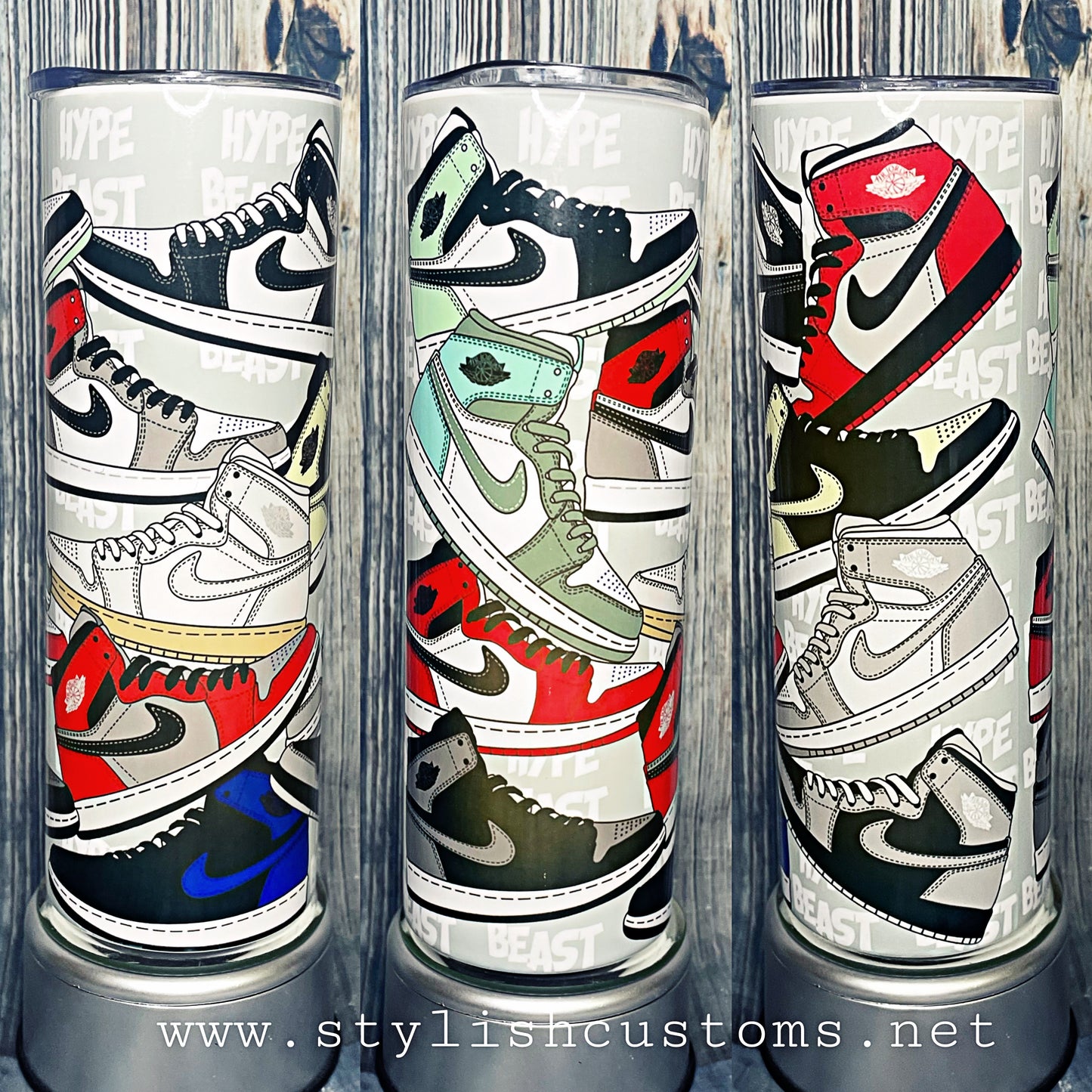 Tenis Retro 1 sneakers 20oz tumbler