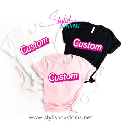 Barbie Custom Tshirt
