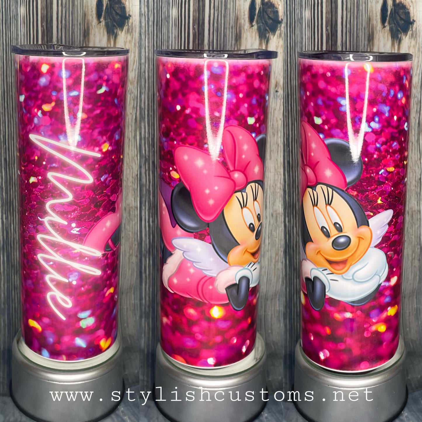 Minnie Pink 20oz Insulado “Skinny Tumbler”