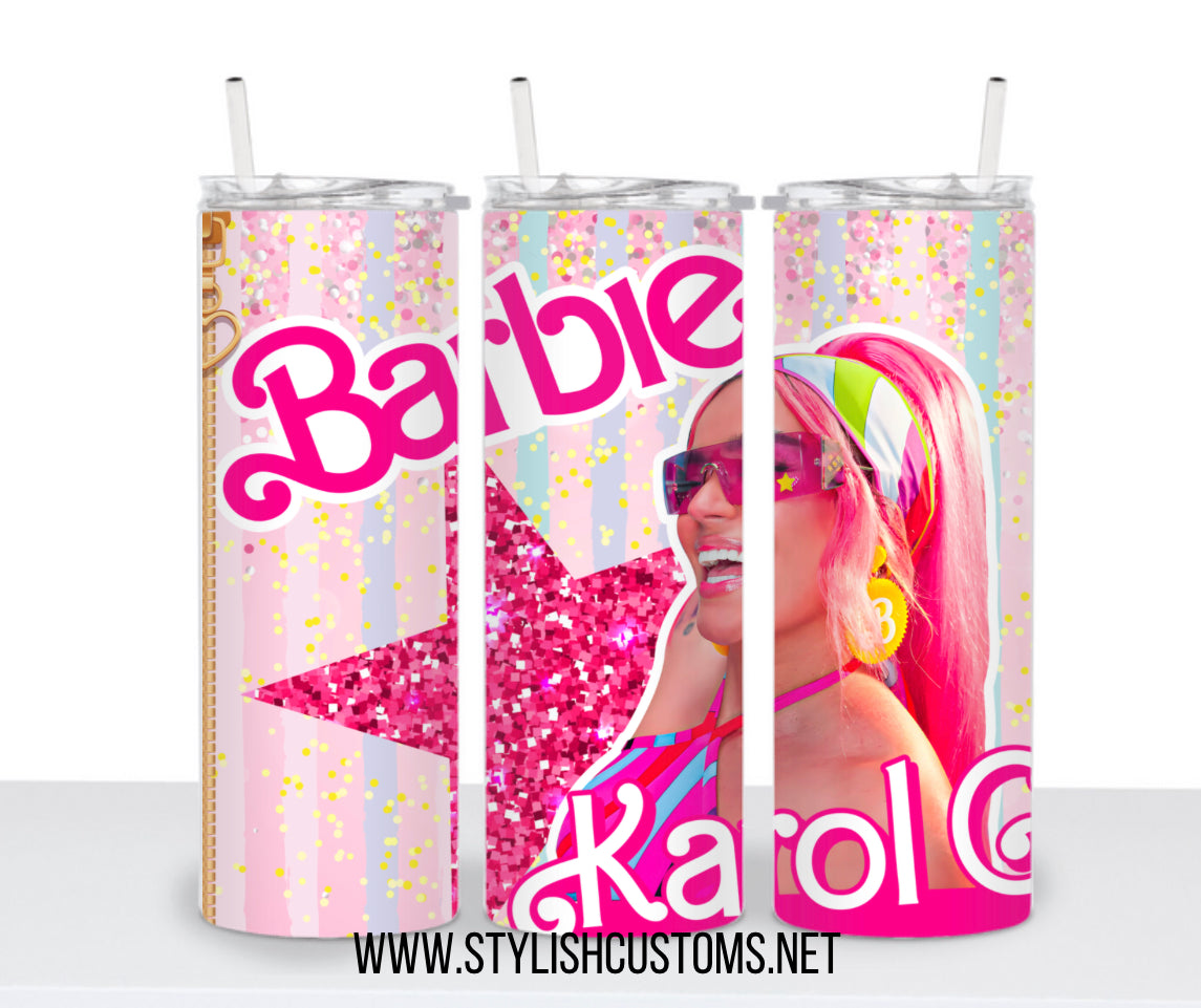 Karol G Tumbler Cup/ Barbie/Vasos