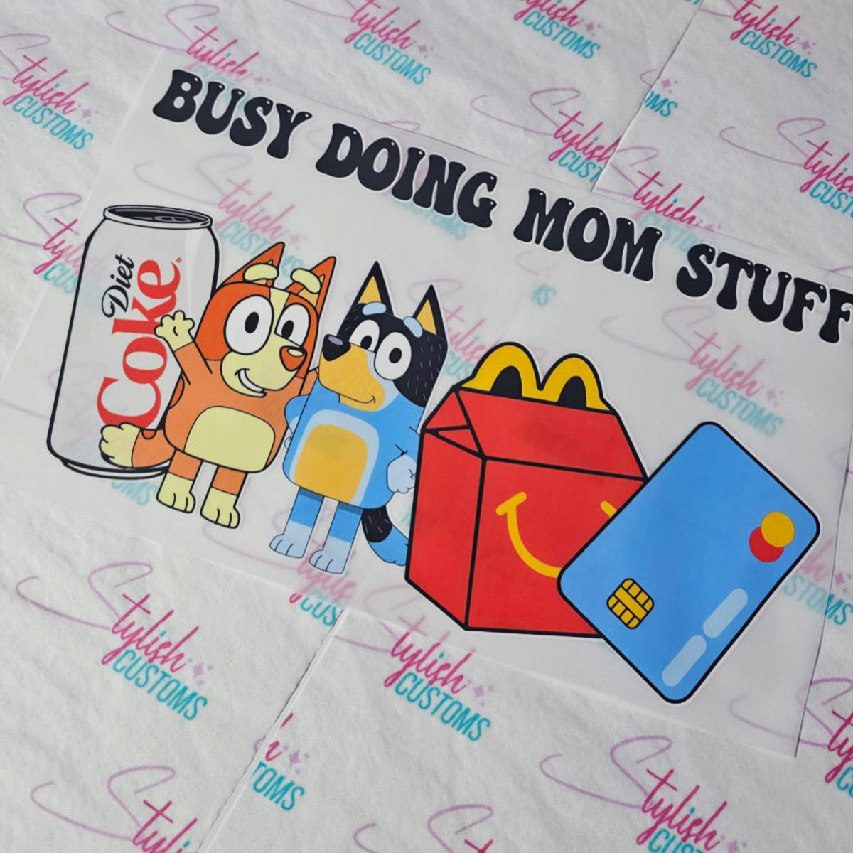 Busy Doing Mom Stuff Diet Coke