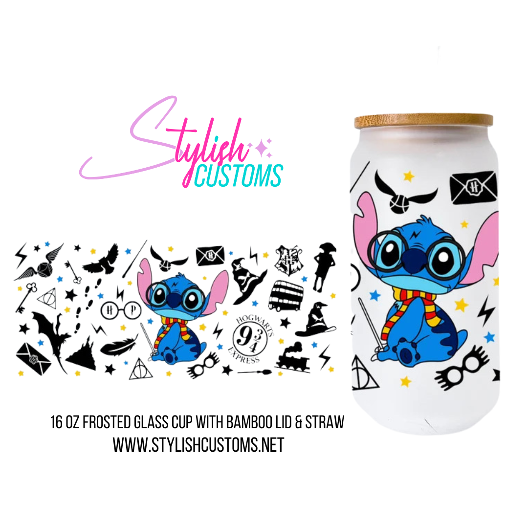Stitch Potter Head 16oz Cup