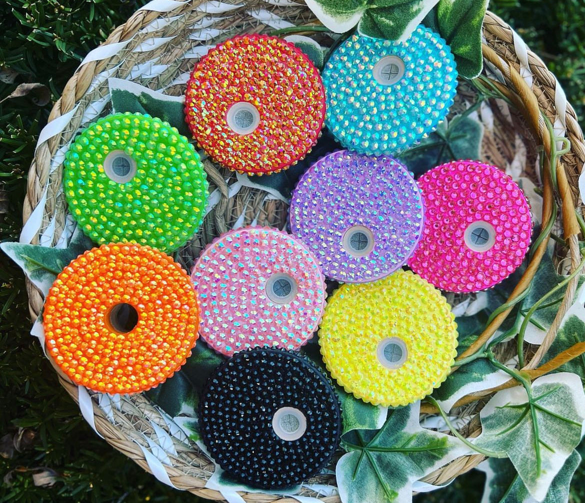 Bamboo Lid w/ Stones