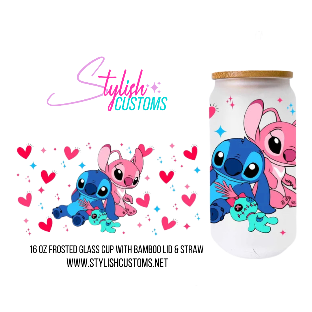 Stitch & Angel 16oz Cup