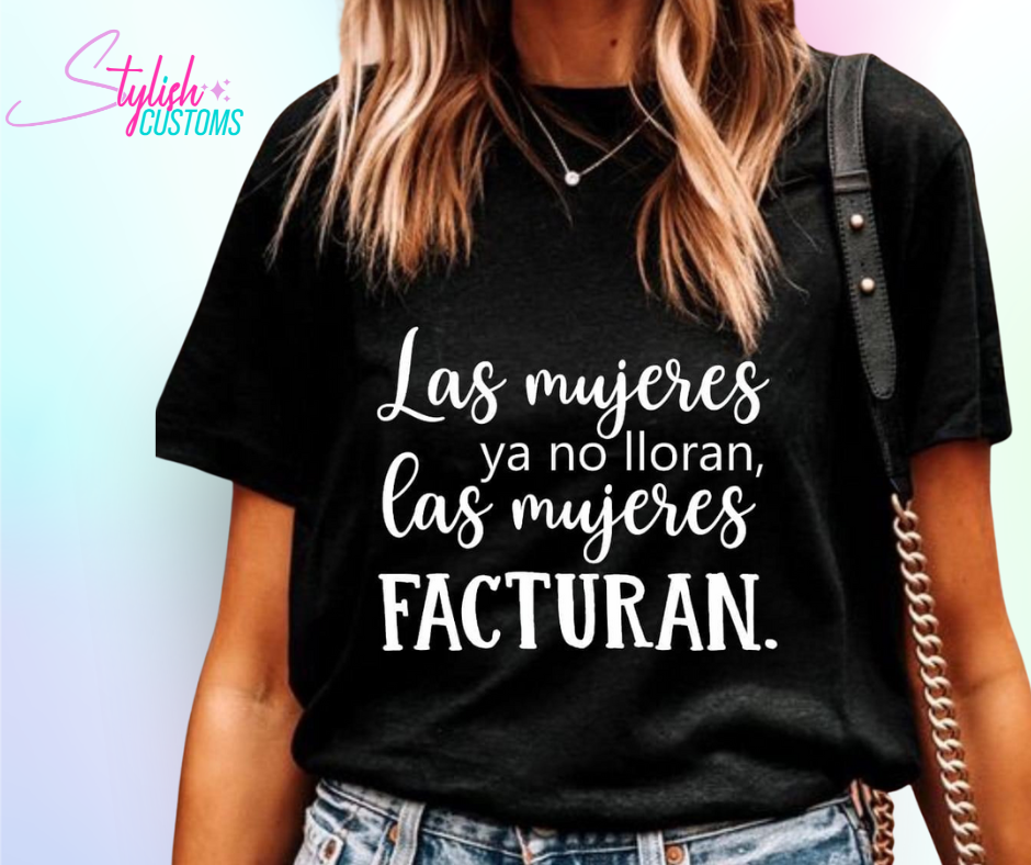 Las mujeres ya no lloran las mujeres facturan negra