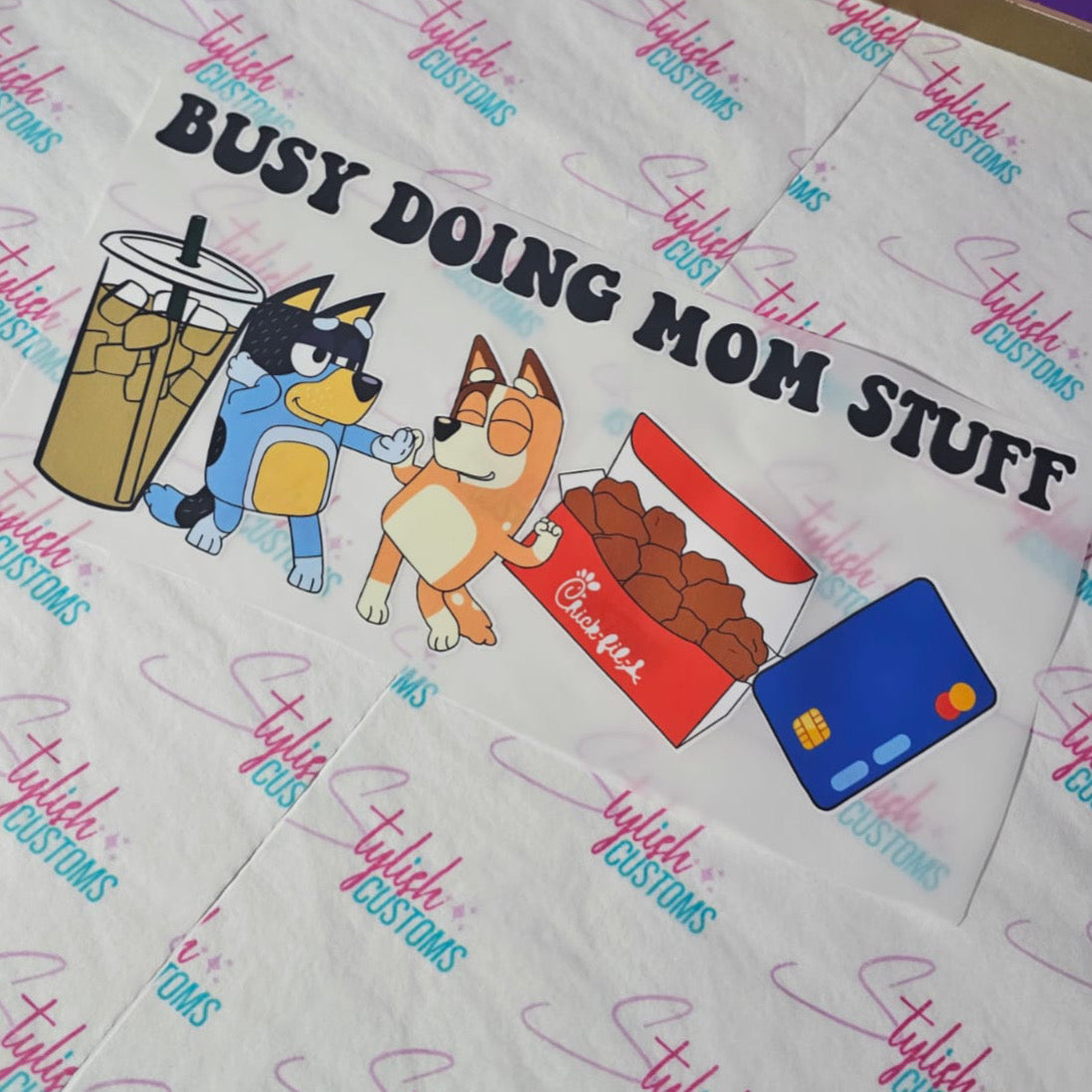 Busy Doing Mom Stuff bluey and bingo