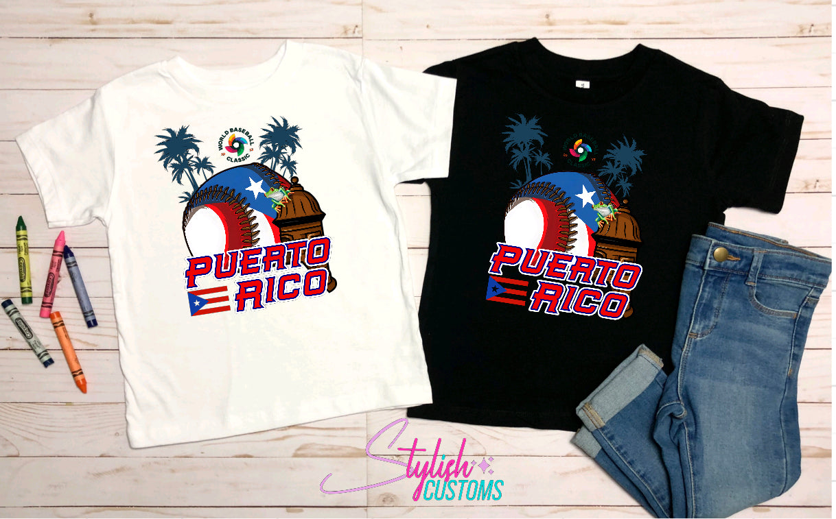 Niños Puerto Rico WBC UNISEX T-shirt