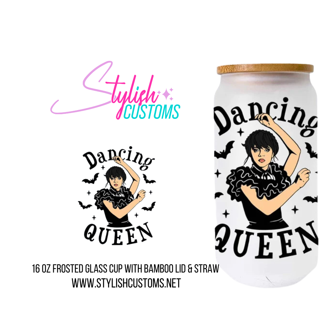 Merlina Wednesday Dance Queen 16oz Cup