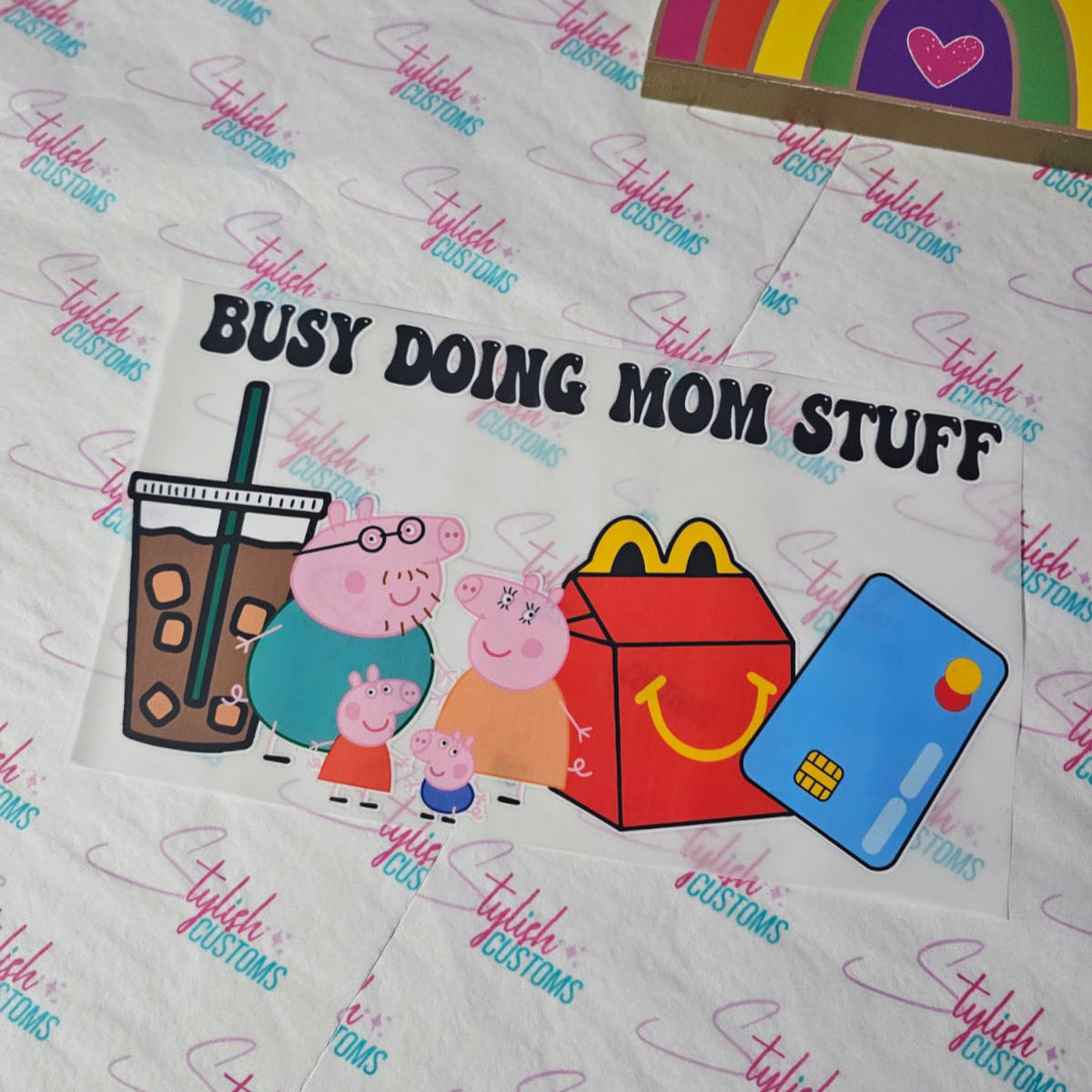 Busy Doing Mom Stuff Peppa