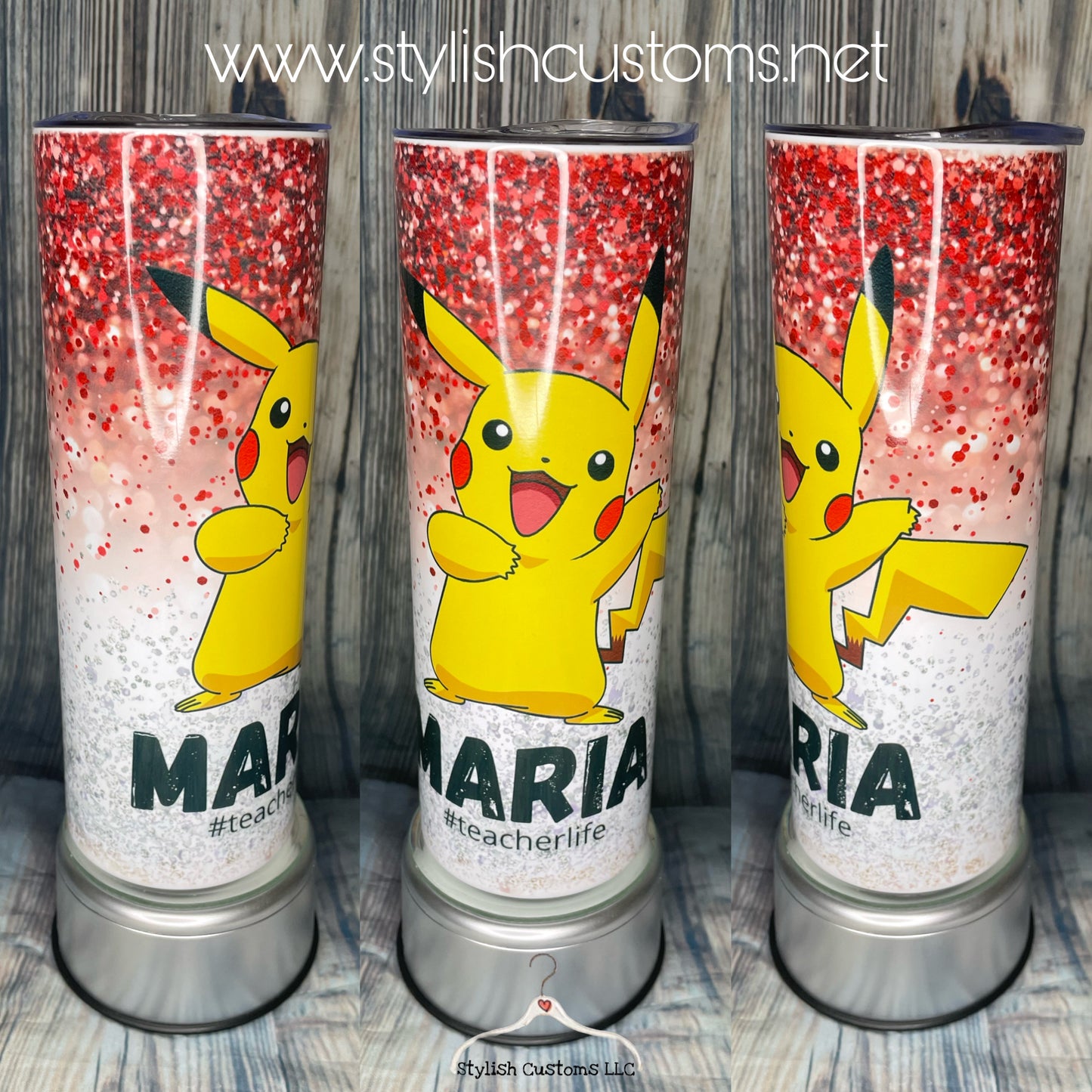 Pikachu 20oz Insulado “Skinny Tumbler”