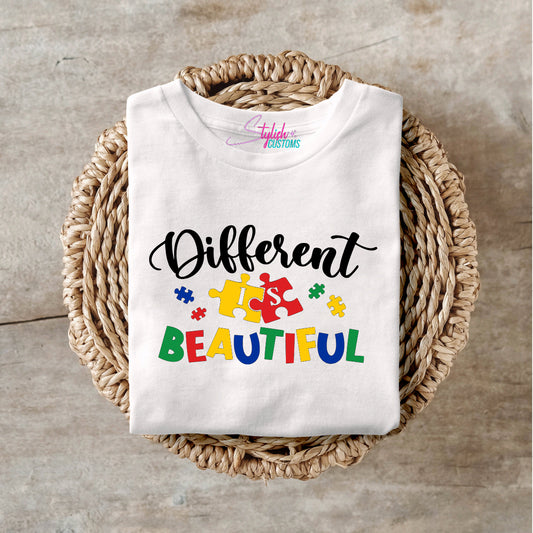 Different is beautiful UNISEX T-shirt