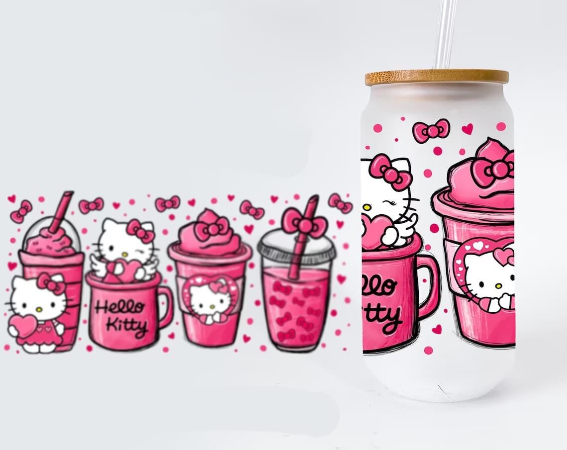 Hello Kitty Pink 16oz Cup